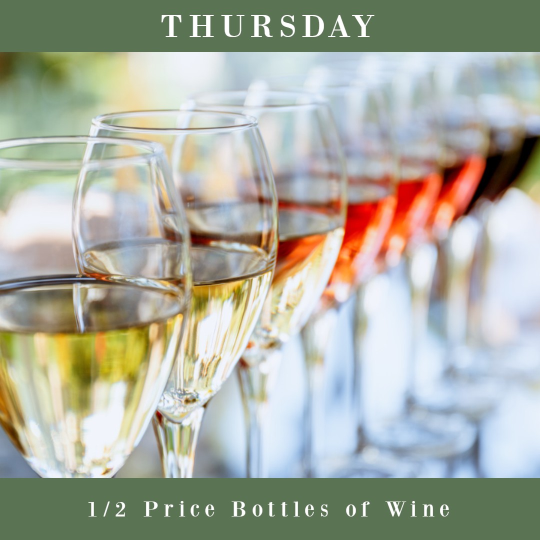 Thursday Wine - Half Priced Bottles At Maggies
