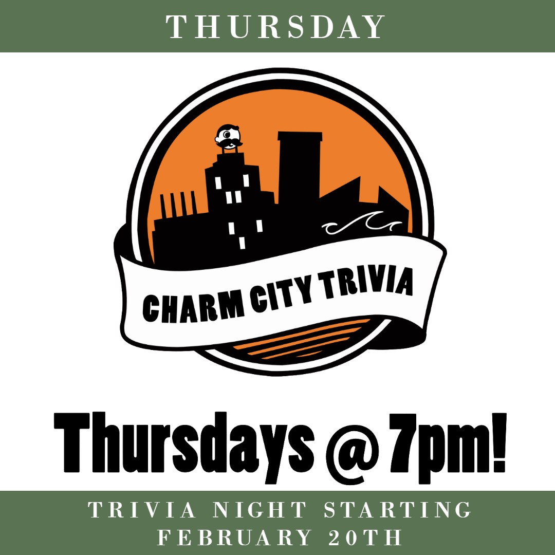 Trivia Thursdays 7 - 9 pm
